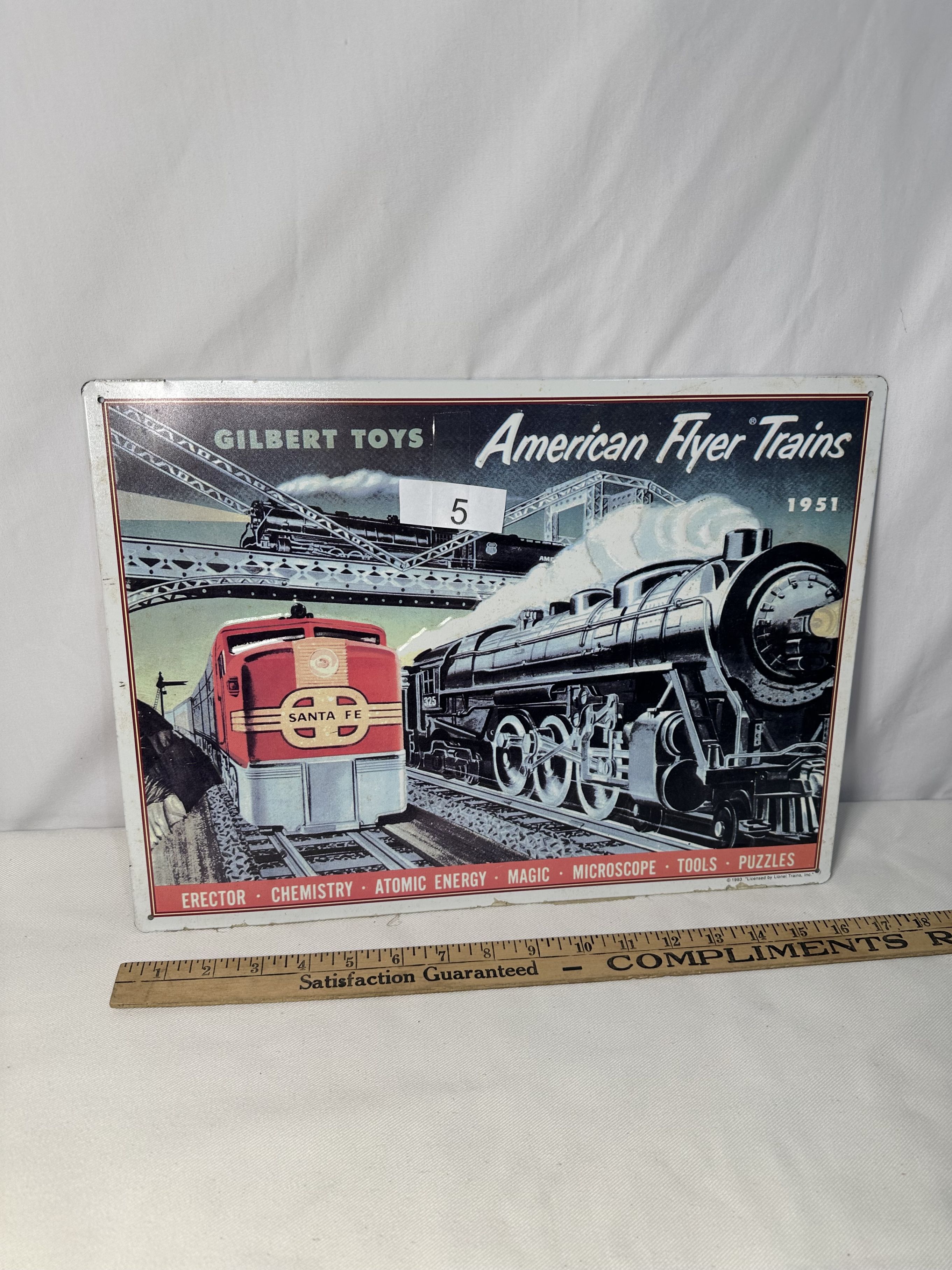 GILBERT Toys American Flyer Trains 1951 Metal Proxibid