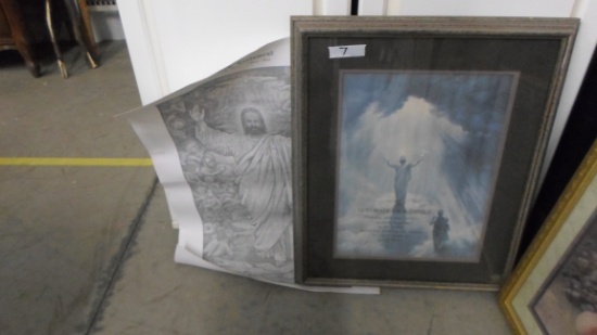 religious art, two images of jesus