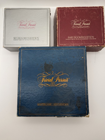 Lot of Trivial Pursuit - Early Editions