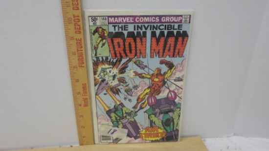 iron man comic, #140 50 cent cover