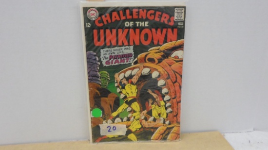 DC comics, challengers of the unknown #59 12 cent cover