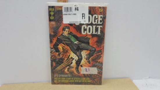 Gold Key comics, Judge Colt #4 15 cent cover