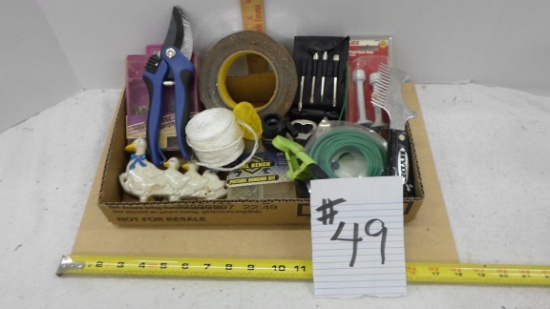 shop lot, key hook, hardware, tools and more