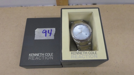 kenneth cole watch, reaction design in box