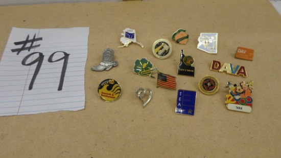 collectors pins, large lot of travel pins
