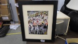 baseball picture, framed limited edition boston red sox 2004 world series image