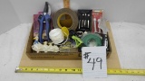 shop lot, key hook, hardware, tools and more