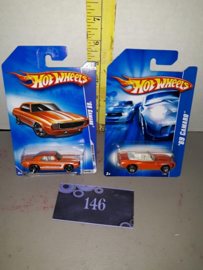 Hot Wheels 69 Camaro, Qty:2, Unopened