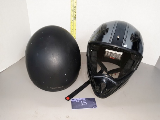 Helmet Lot, Triangle XL, SHC-Frenzy MX Large
