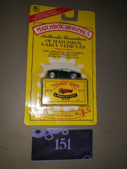Matchbox Originals Limited Edition Authentic Recreations Matchbox Vehicles No19, unopened