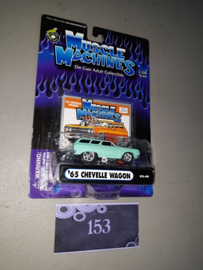 Muscle Machines 65 Chevelle Wagon, unopened