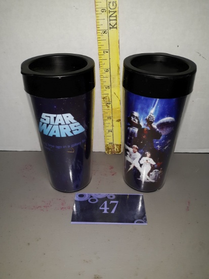 Star Wars Cups, New, Qty:2