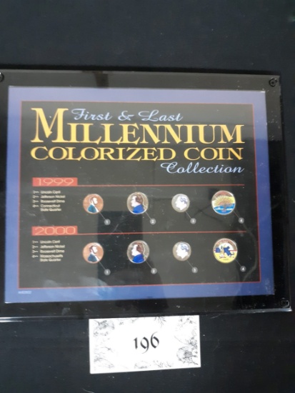 First and Last Millennium Colorized Coin Collection
