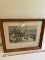Framed Art Piece/American Homestead Winter