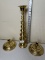 (3) Malek Made in India Candleholders