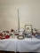Box Lot/Tureen with Ladle, Napkin Rings, Lenox Plate, Norman Rockwell, AVON, ETC