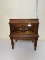 Vintage Solid Wood Sewing Cabinet with Misc Sewing Material (Local Pick Up Only)