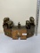 Vintage Metal Turkish Shoe Shining Kit (Local Pick Up Only)