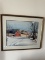 Vintage Framed Art Piece/1947