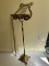 Vintage Brass Lyre Music Stand Lectern (Adjustable Height)
