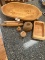Box Lot/Wooden Décor, Rolling Pins, Butter Molds, ETC