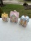 (3) Cookie Jars