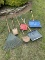 Box Lot/Hand Tools, Shovels, Rake, ETC (Local Pick Up Only)