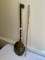 Vintage Copper Bed Warmer with Wall Hook
