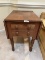 Vintage Drop Leaf End Table (Cherry Wood?)(Local Pick Up Only)