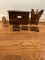 Vintage Carved Box, Carved Wooden Trivets, ETC