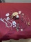 Box Lot/Jewelry (Some Pieces Old, Old Pocket Watch, ETC)