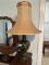 Vintage Décor Floral Pattern Table Lamp (Local Pick Up Only)
