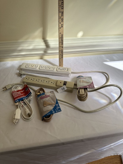 Box Lot/Surge Protectors and Extension Cords