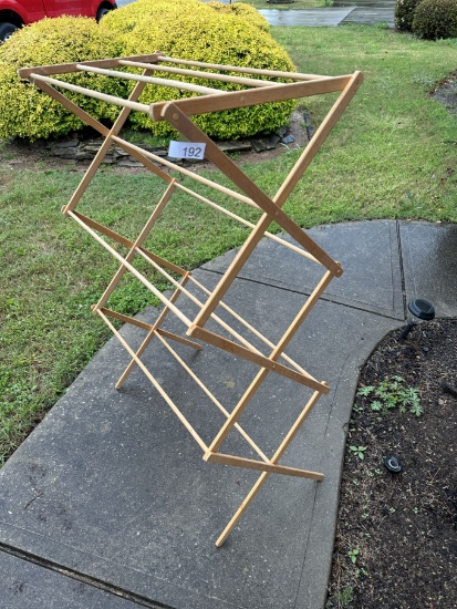 Folding Wooden Drying Rack