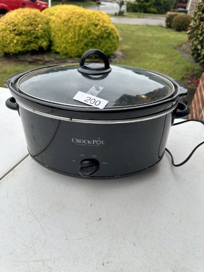 Large Crock Pot Slow Cooker