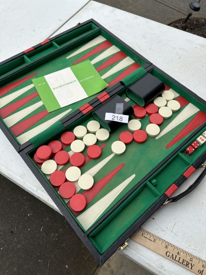 Vintage Backgammon Game