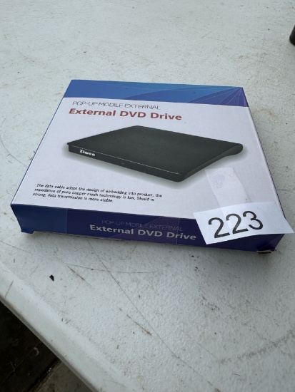 ZIWEO Pop Up Mobile External DVD Drive
