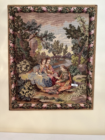 Nice Large Crosstitch Art Piece (Local Pick Up Only)