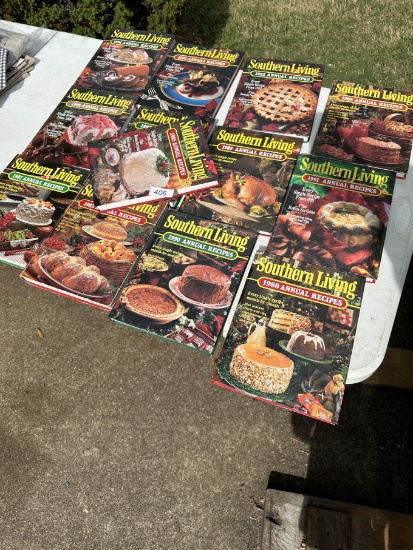 Box Lot/Vintage Southern Living Cookbooks