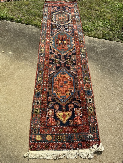 Approx 124 Inches X 30 Inches Area Hall Rug/Runner