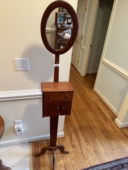 Vintage Shaving Stand/Cherry Wood? (Local Pick Up Only)