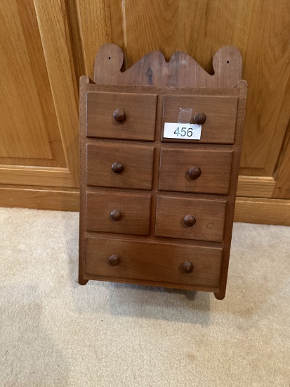 Nice 7 Drawer Hanging Wall Cabinet