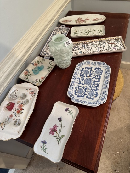 Box Lot/Décor Jewelry Trays, Décor Trays (England, Portugal, Japan, Germany, ETC)
