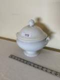 White Tureen with No Ladle (No Markings)