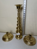 (3) Malek Made in India Candleholders