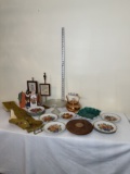 Box Lot/Décor Items, Made In Germany Items, Copper Tea Pot, ETC