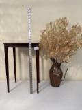 Décor Table and Copper Pitcher (Local Pick Up Only)