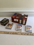 Box Lot/Poker Chips and Playing Cards