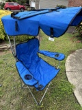 Kelsyus Covered Folding Chair