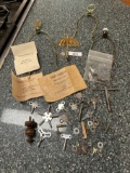 Box Lot/Misc Clock Keys, ETC